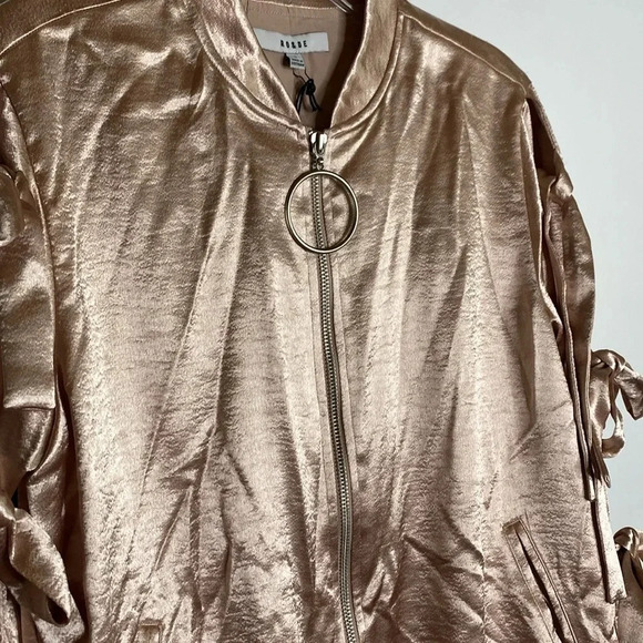 RO & DE SATIN Bomber Jacket - Picture 3 of 9